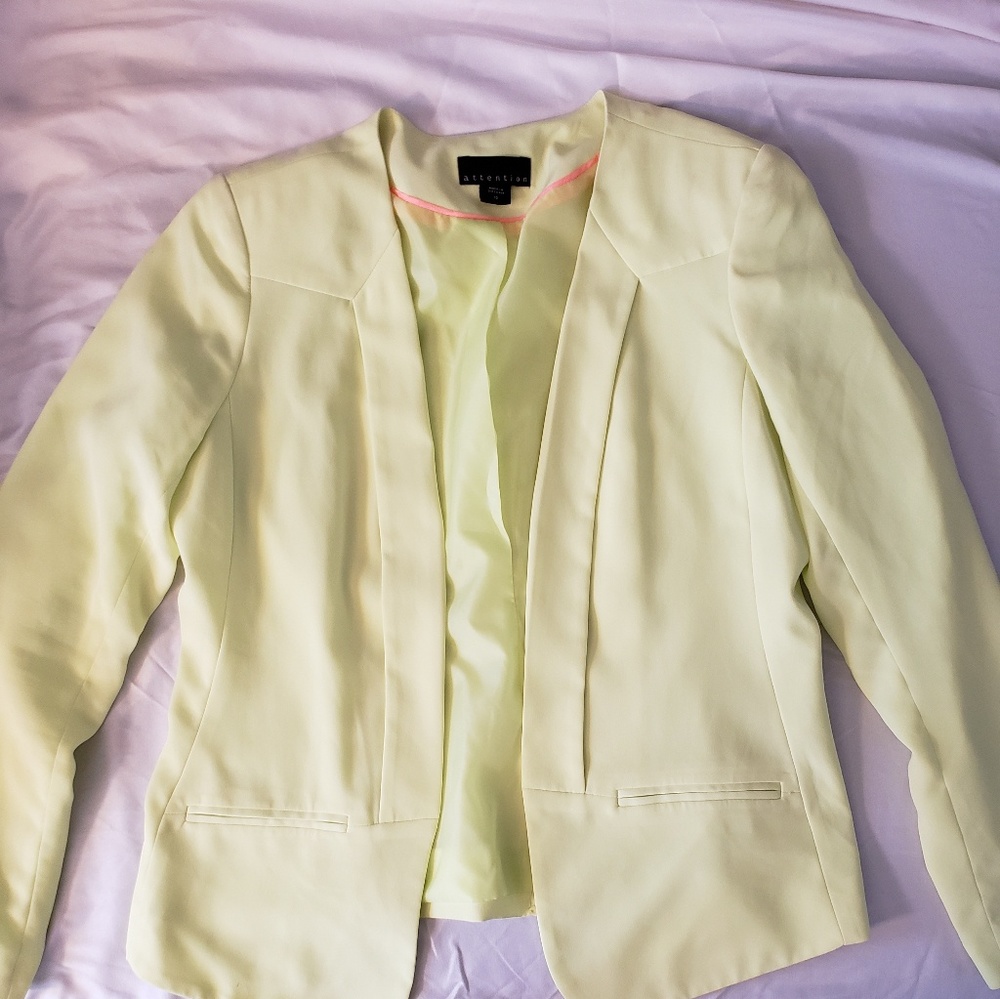 Yellow Blazer